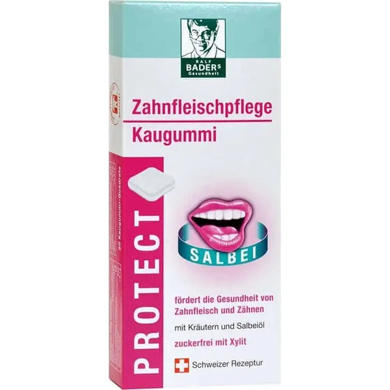BADE Rs Protect Zahnfleischpflege Kaugummi, 20 Stück