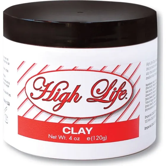 High Life Clay 120g Wasserlsliche Haarclay-Pomade mit matten Finish