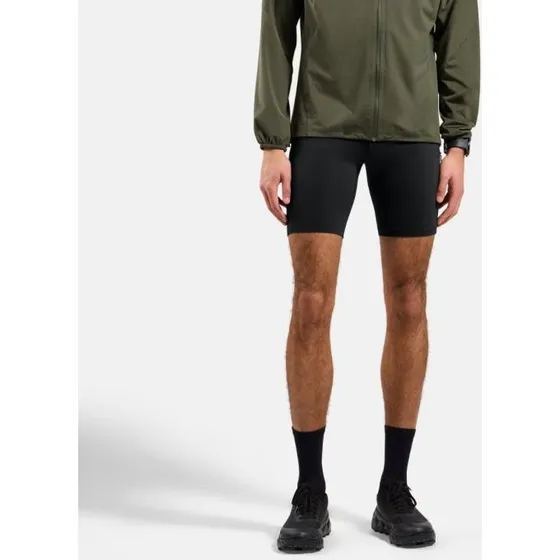 Odlo Essential Tights Short M Schwarz Herren