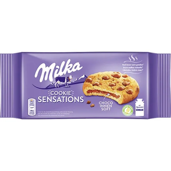 Milka Gebäck Cookie Sensations Alpenmilch 156g