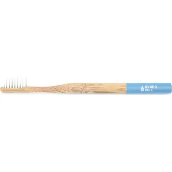 Hydrophil Bambus-Zahnbürste mittelweich Hellblau