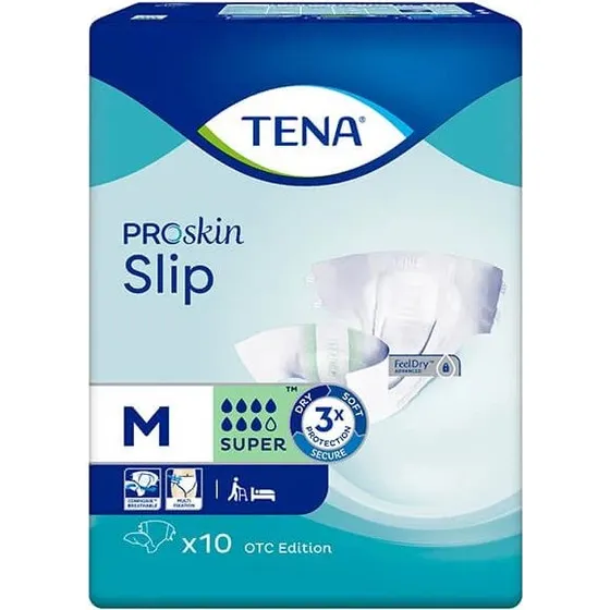 Tena ProSkin Inkontinenzhosen Mittel, 10er Pack