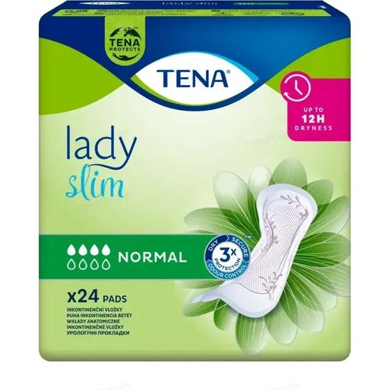 Tena Lady Slim Normal Inkontinenzeinlagen, 24 Stück