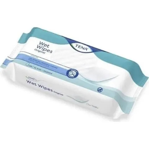 Tena ProSkin Feuchttücher Original, 80 Stück