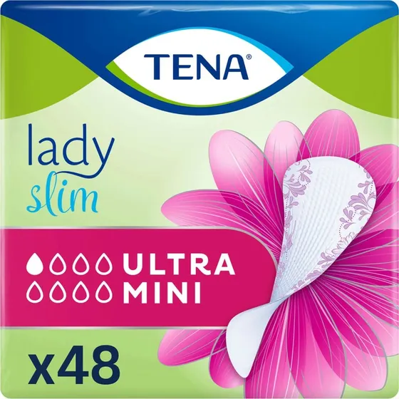 Tena Lady Slim Ultra Mini urologische Einlagen, 48 Stück