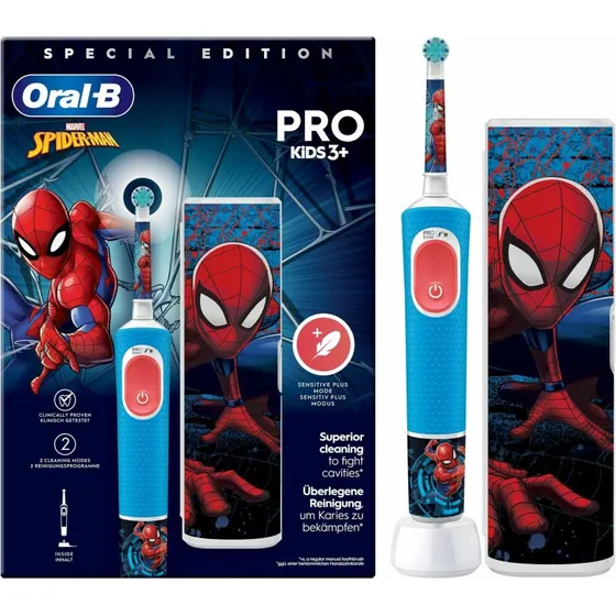 Oral-B Pro Kids Spider-Man Elektrische Zahnbrste