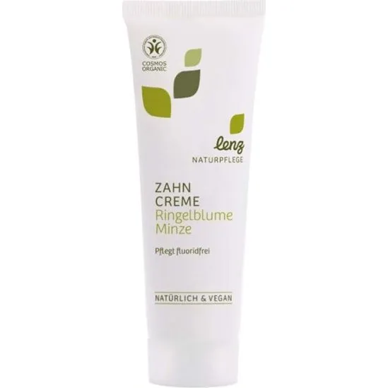 Lenz Naturpflege Zahncreme Ringelblume Minze ohne Fluorid 75 ml