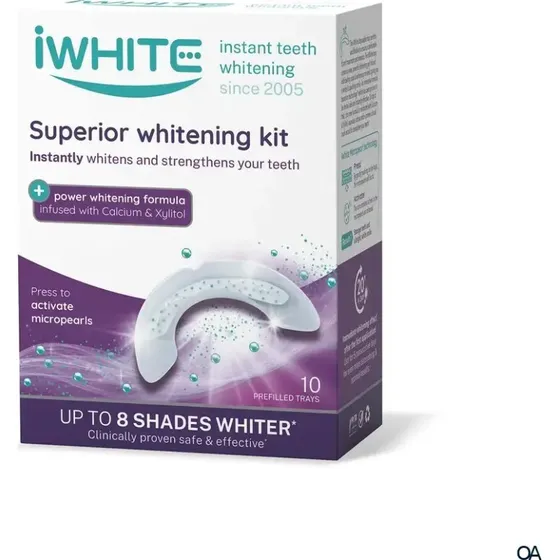 iWhite Superior Whitening Kit – 10 Zahnschienen