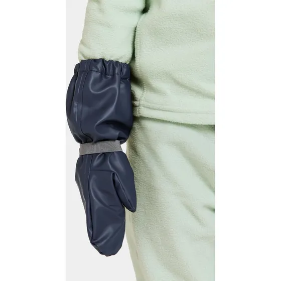 Didriksons Pileglove Gefütterte Regenhandschuhe, Navy, 2-4 Jahre