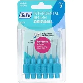 TePe Interdentalbrste Original 0,6 mm blau 6 St