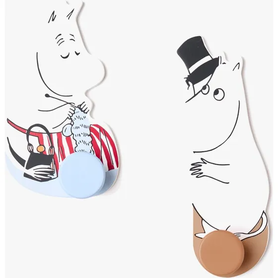 Kids Concept Mumin Kleiderhaken 2er-Set