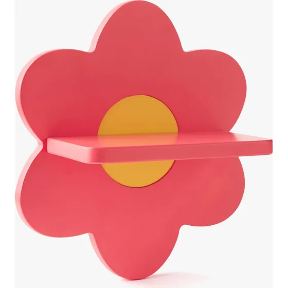 Kids Concept Regalbrett Blume Rosa