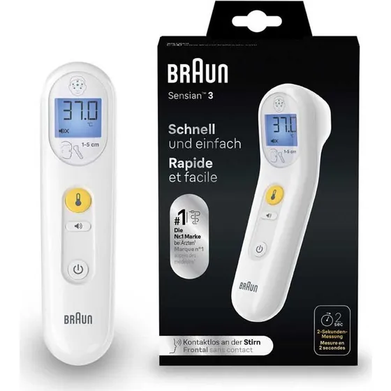 Braun Sensian 3 Kontaktloses Thermometer