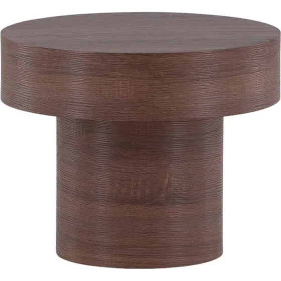 Venture Design Malung Beistelltisch Braun Ø50 cm