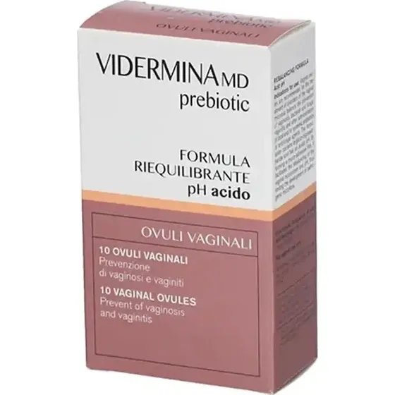 Vidermina Prebiotische Vaginalzpfchen 10 Stck