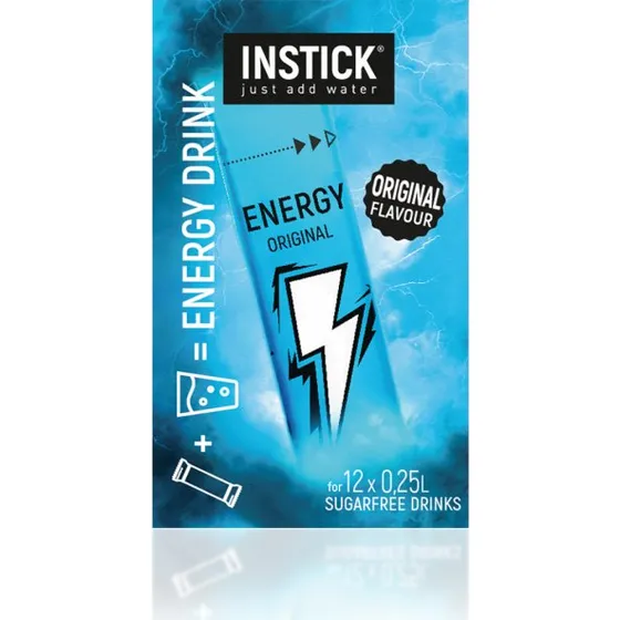 INSTICK Energy Original 12 x 0,25 L zuckerfrei