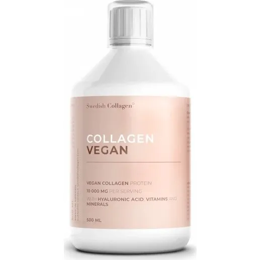 Vegan Flüssiges Kollagen mit Hyaluronsäure & Vitaminen, 500 ml