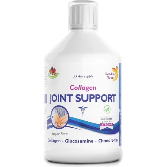 Swedish Nutra Gelenkunterstützung Collagen Hydrolysiertes Typ 2, 500ml