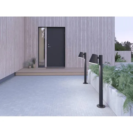 Belid Mist Gartenleuchte H102,9 Black - Elegante Wegeleuchte