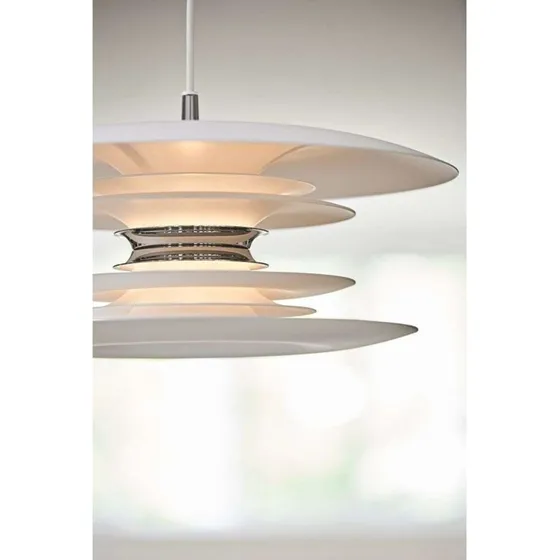Belid Diablo Pendelleuchte Ø40 cm Matt Weiß