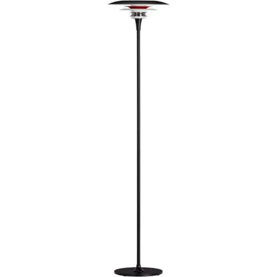 Belid Diablo Stehleuchte Ø300 Matt Schwarz/Glossy Red