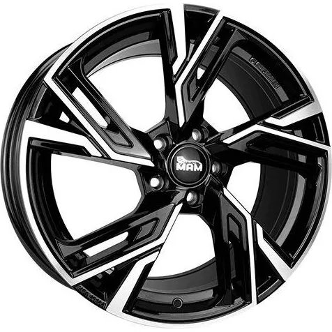 MAM Wheels RS5 Felge Black Polished 7.5Jx17 5x112 ET30