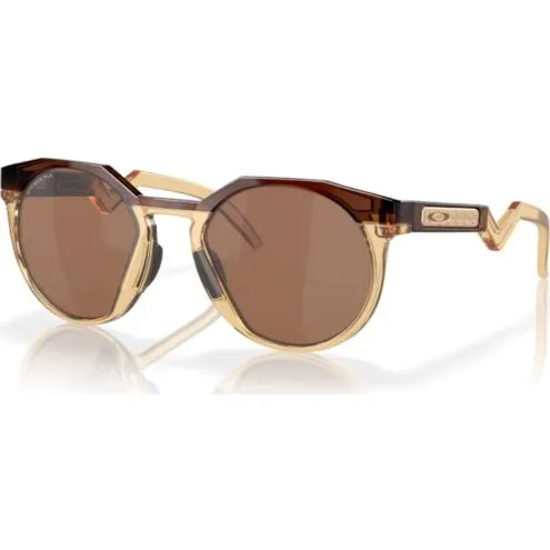 Oakley HSTN 924207 Runde Sonnenbrille Braun 52