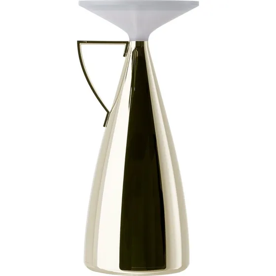 Kartell Camomille LED-Akku-Tischleuchte, Creme, 24 cm