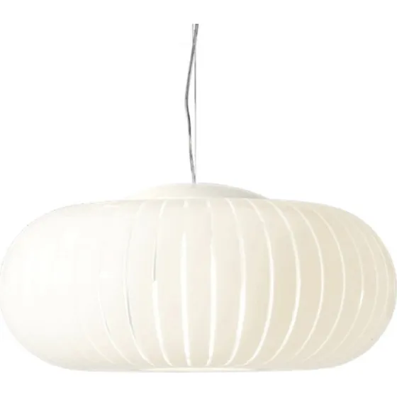 Kartell Hängeleuchte Teresa, weiß, Ø 50 cm, E27-LED