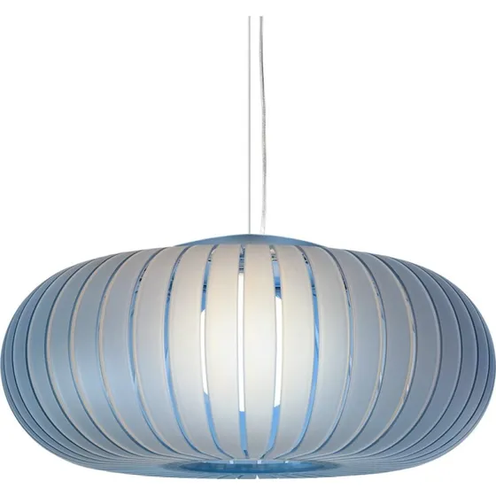 Kartell Hängeleuchte Teresa Frozen, himmelblau, Ø 50 cm, E27
