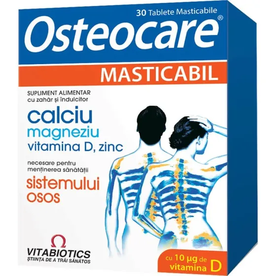 Vitiabiotics Osteocare Kautabletten, 30 Stück