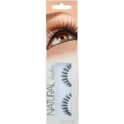 Technic Natural Lashes Künstliche Wimpern A27 inkl. Kleber