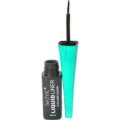 Technic Eyeliner Liquid Liner, wasserfest, Schwarz, 6 ml