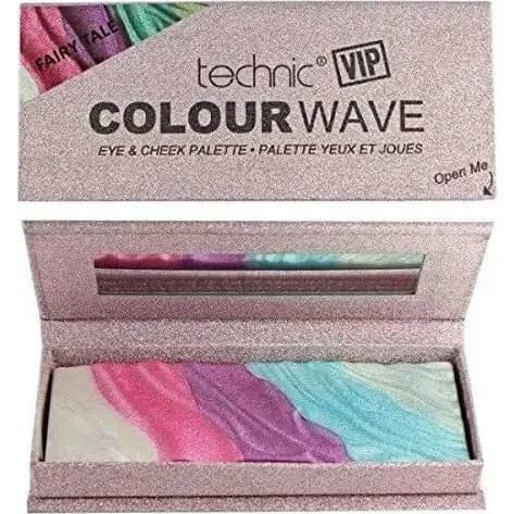 Technic Colour Wave Fairy Tale Augen- und Wangenpalette