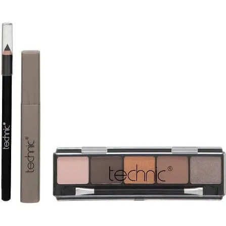 Make-up-Set Augen-Kollektion mit Lidschatten, Eyeliner und Mascara