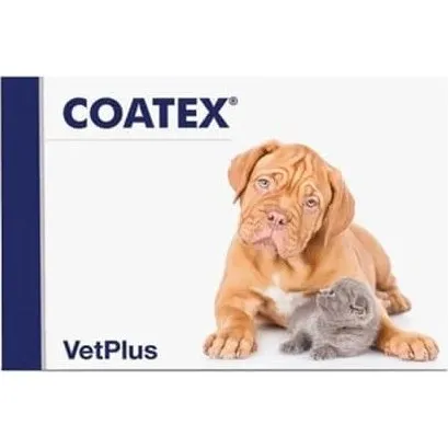 VetPlus Coatex - Nahrungsergänzung für Haut & Fell (60 Kapseln)