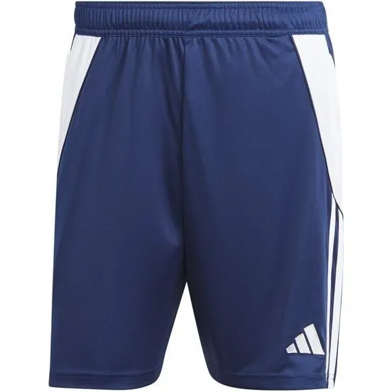adidas Tiro 24 Trainingsshorts Blau/Weiß