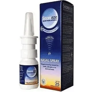 SNOREEZE Nasenspray mit Ringelblumen- und Thymianöl