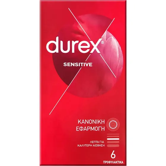 Durex Sensitive Kondome, 6 Stück