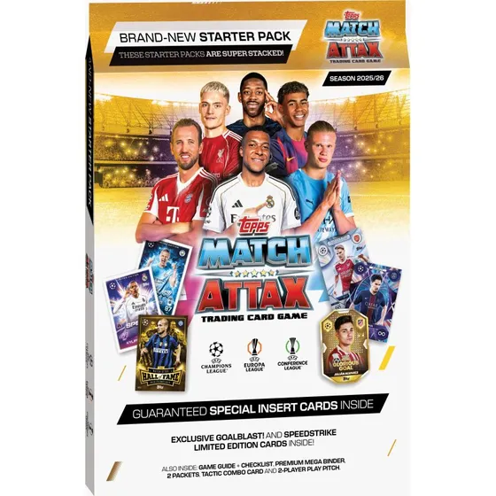 Topps Match Attax Champions League Starter-Set 25/26