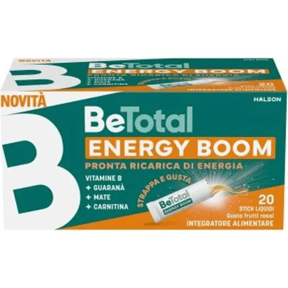 BeTotal Energy Boom 20 Sticks – Natürlicher Energieschub