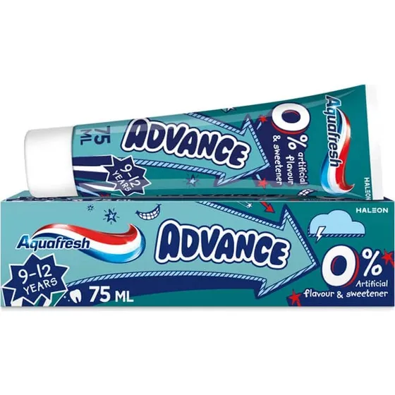 Aquafresh Advance Zahnpasta für Kinder (9-12 Jahre), 75 ml
