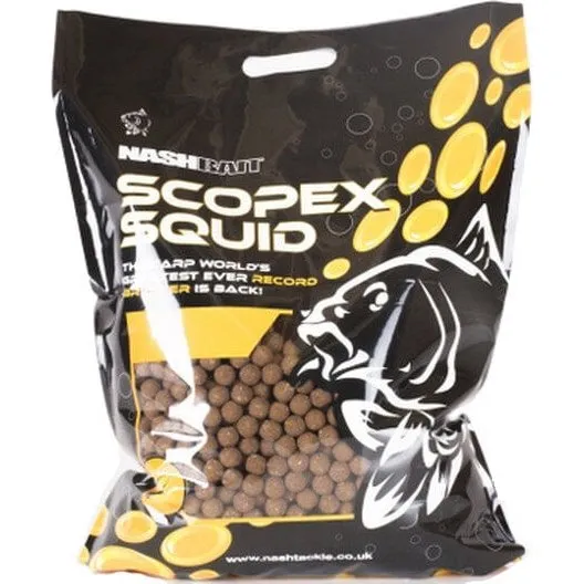 Nash Scopex Squid Stabilised Boilies 5kg 20mm