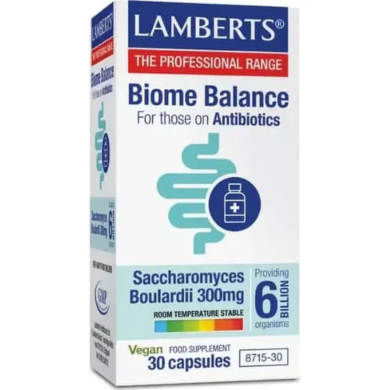 Lamberts Biome Balance Saccharomyces Boulardii, 30 Kapseln
