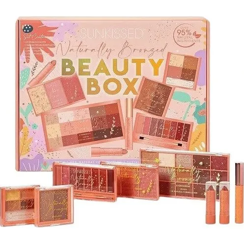 Make-Up Set Sunkissed Naturally Bronzed Beauty Box, 8-teilig