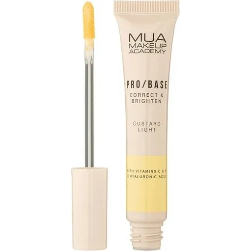 MUA Base Correct Custard Light Farbkorrektor, 10g