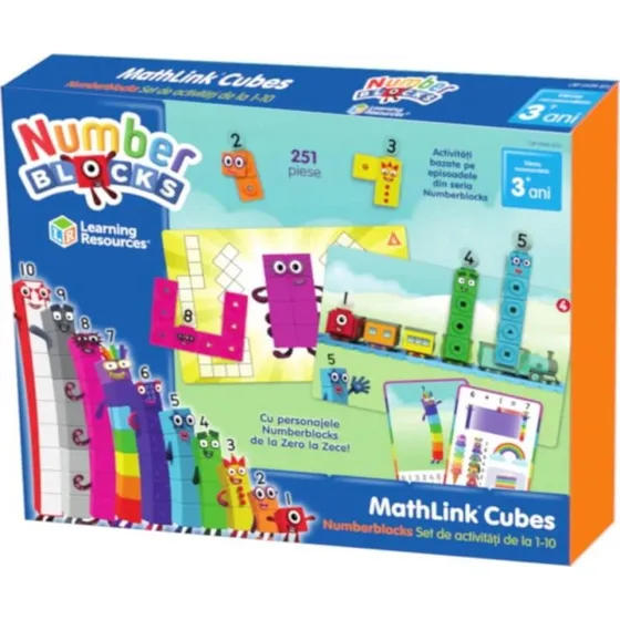 Fun Maths Activity Set NumberBlocks 1 bis 10 Lernressourcen