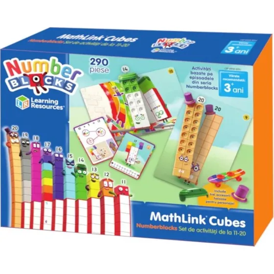 Fun Maths Activity Set 11-20 NumberBlocks Lernressourcen