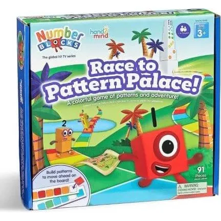 Hand2Mind Numberblocks Spiel: Model Palace Race (ab 3 Jahren)