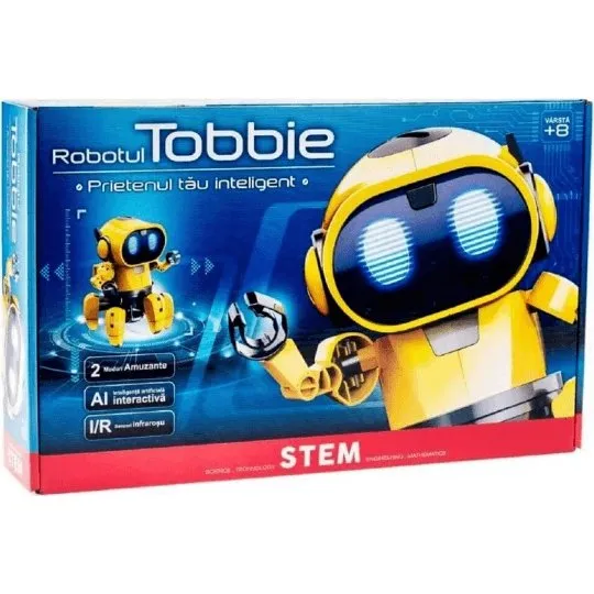 The Source Interaktiver STEM-Roboter Tobbie Baukasten